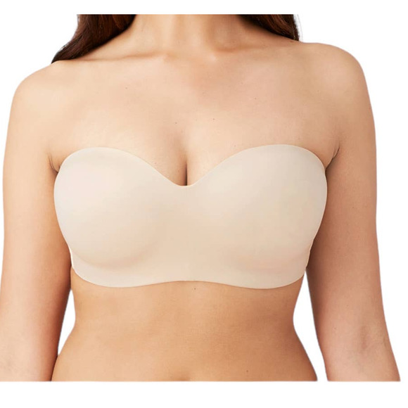 Wacoal bra 854372 Staying Power wire free strapless tan size 34C - Picture 1 of 7